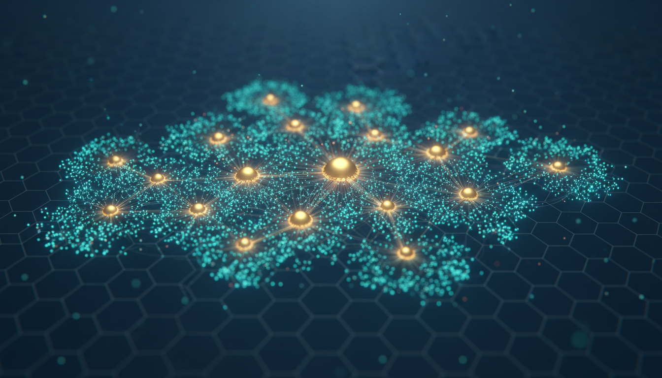 Operator attribution network visualisation