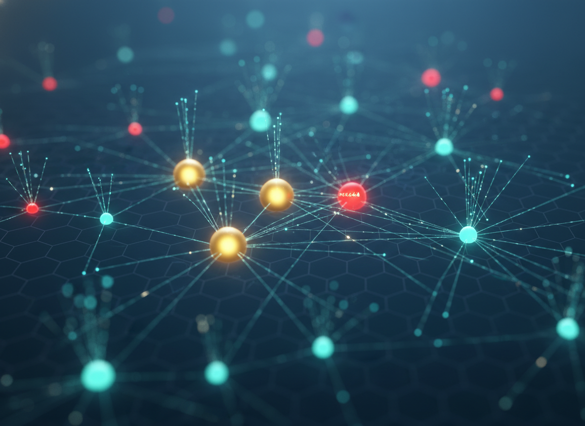 Attacker infrastructure network graph